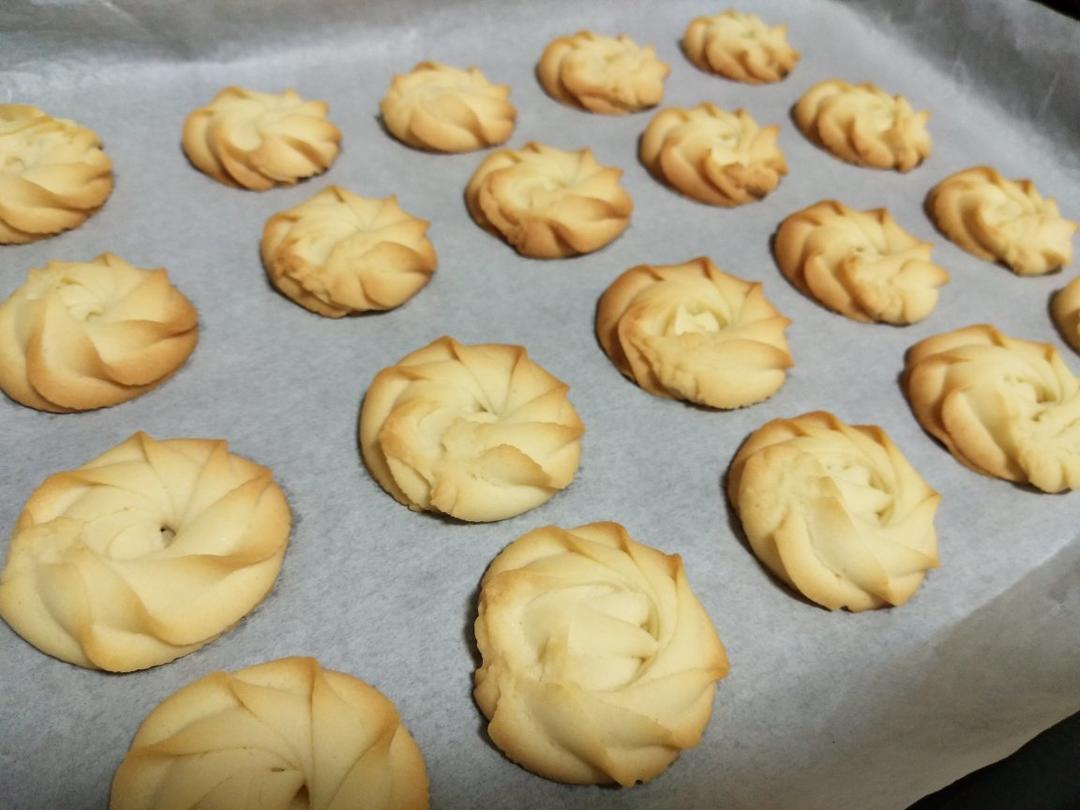 零失败花纹超级立体的黄油曲奇