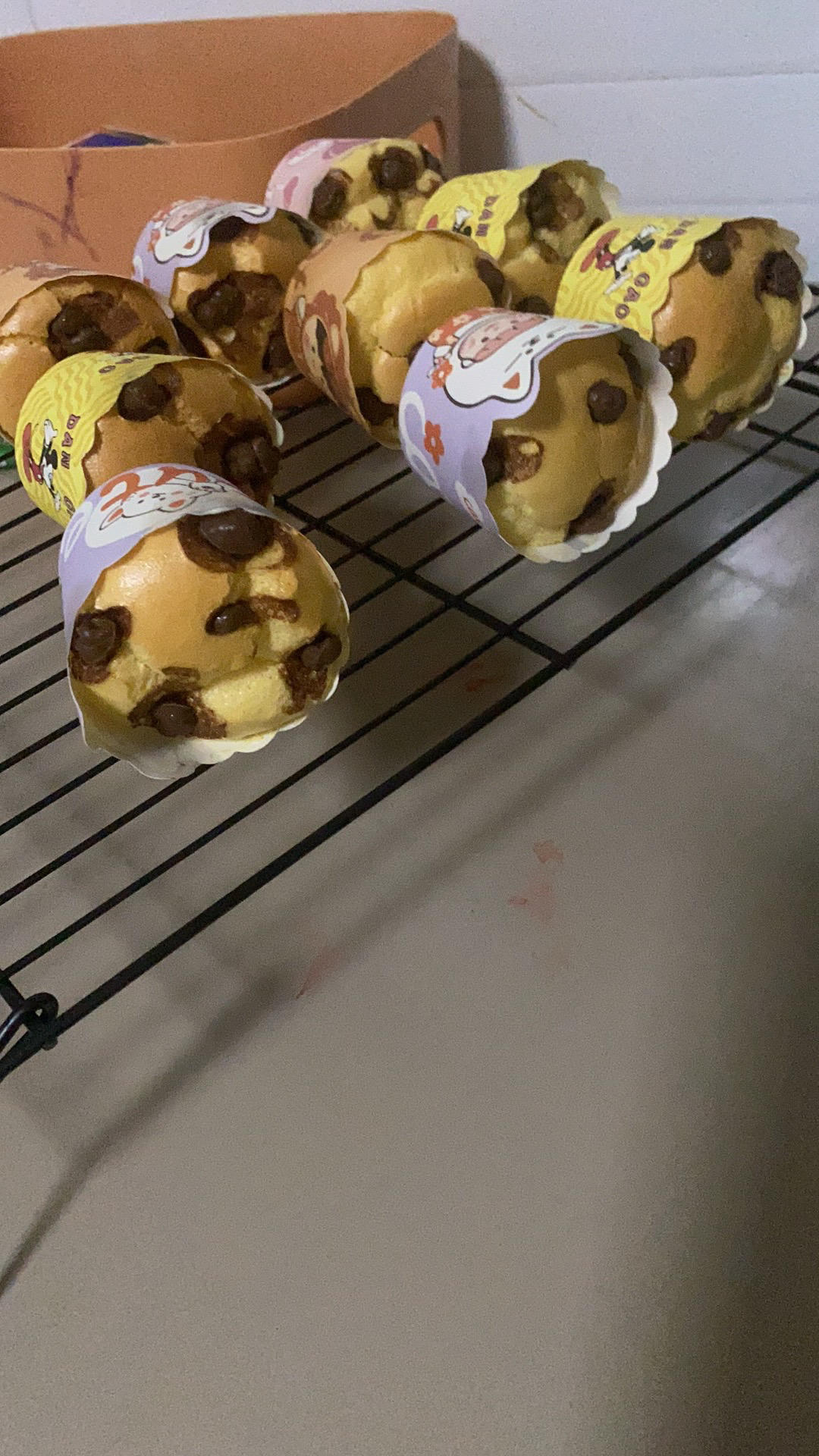 凉了也不回缩的戚风纸杯蛋糕🍰超级绵软 适合宝宝吃哦