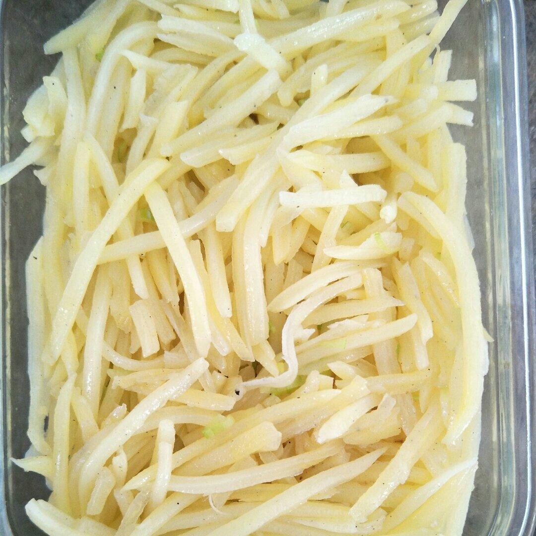 清炒土豆丝！