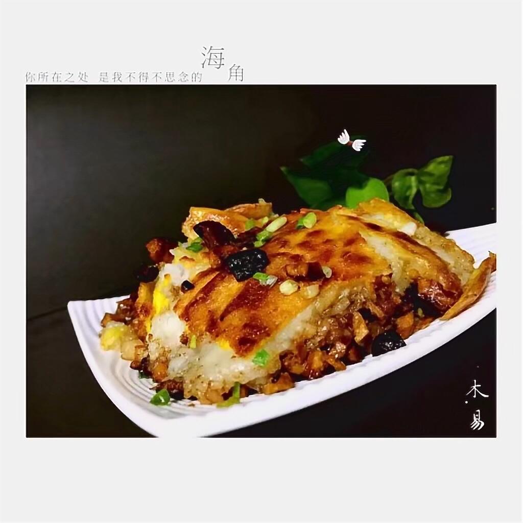 武汉名小吃---三鲜豆皮