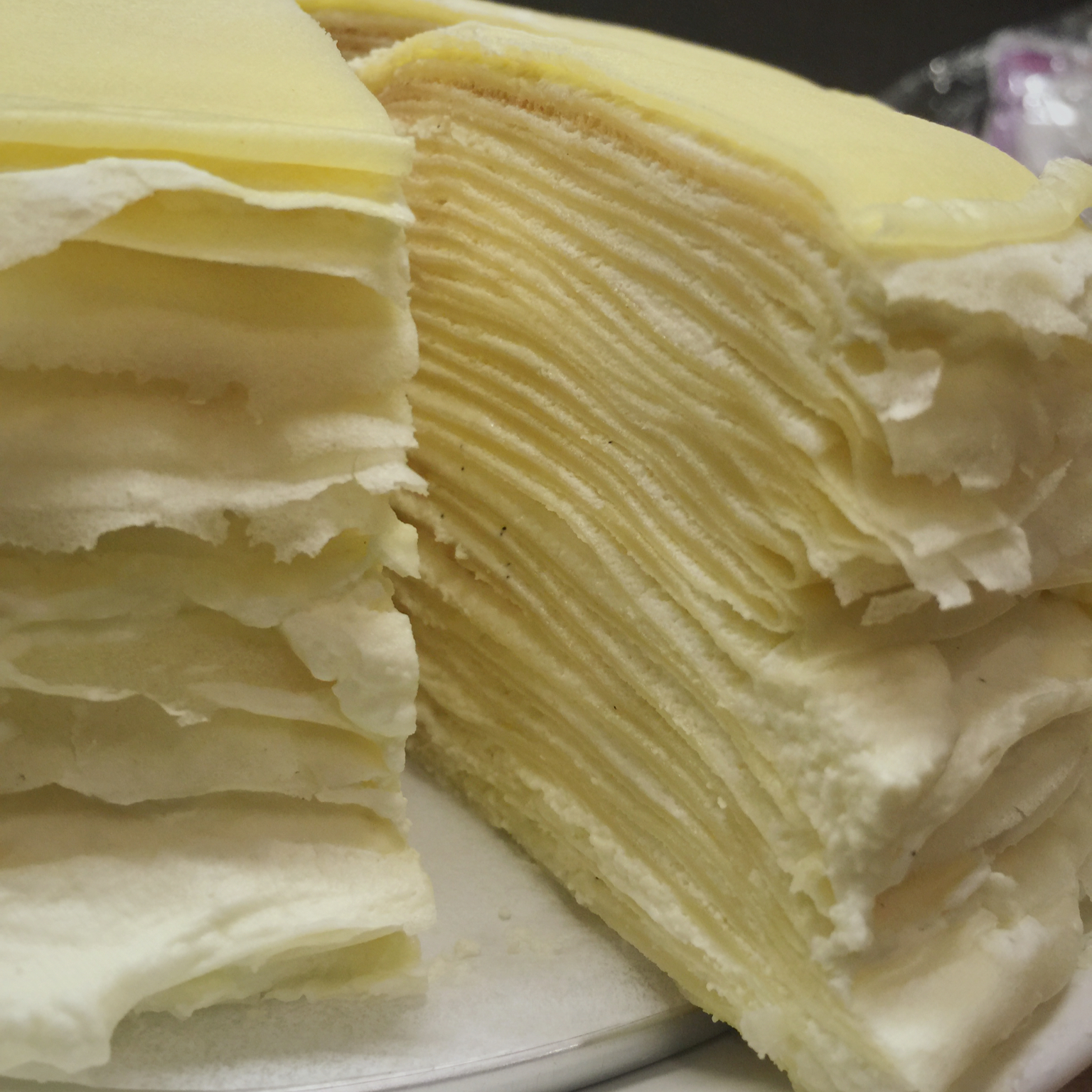 彩虹千层蛋糕 彩虹可丽饼(Mille Crepe Cake)