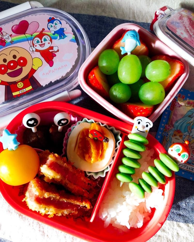 蓝小柒716做的幼稚园便当