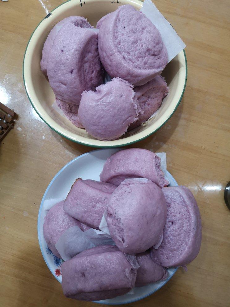 非常简单的健康养胃杂粮馒头(紫薯 南瓜 黑米)