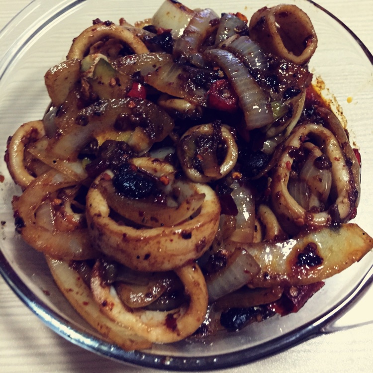 老干妈辣炒鱿鱼须