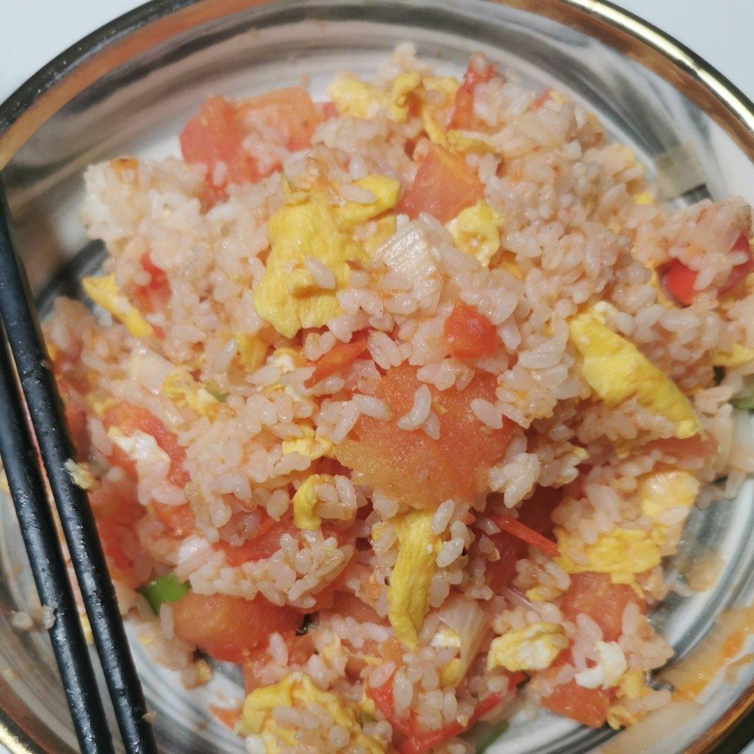 西红柿鸡蛋炒饭
