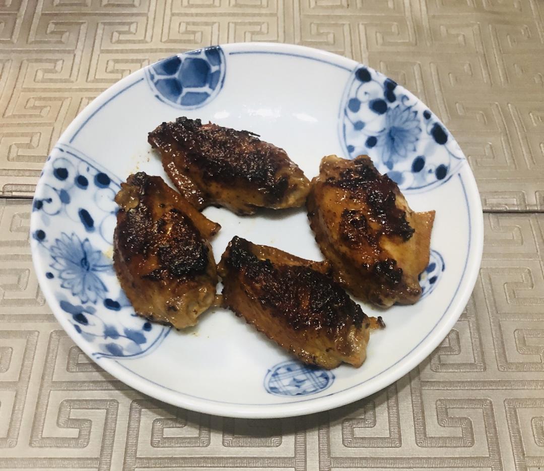 简单又香脆的香煎孜然鸡翅