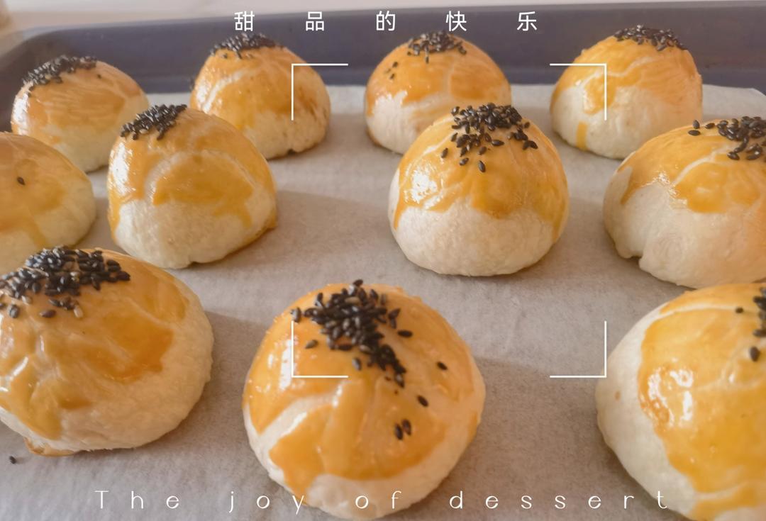 蛋黄酥（黄油版）无需揉面，超快手