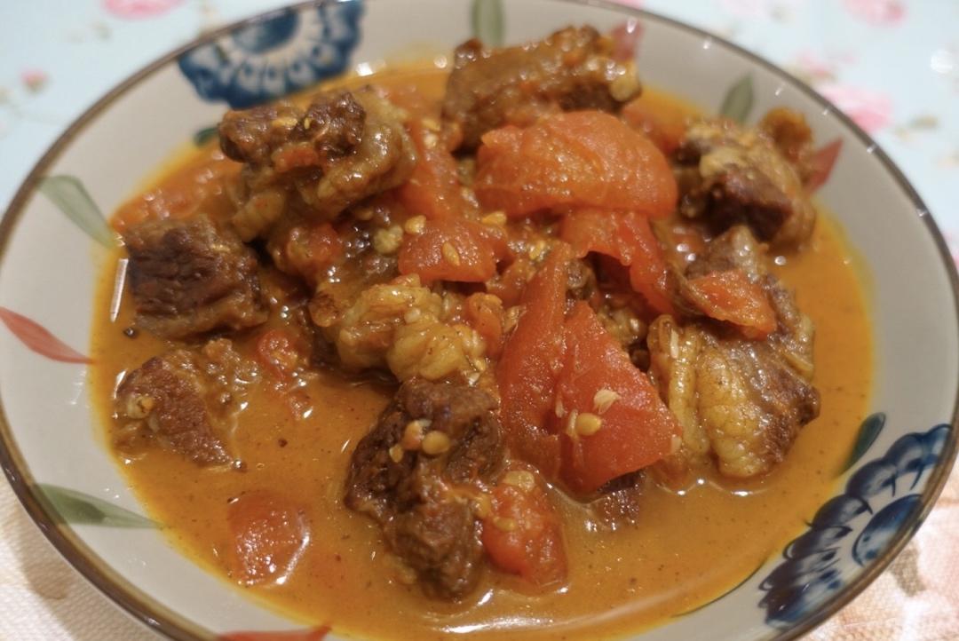 西红柿牛腩