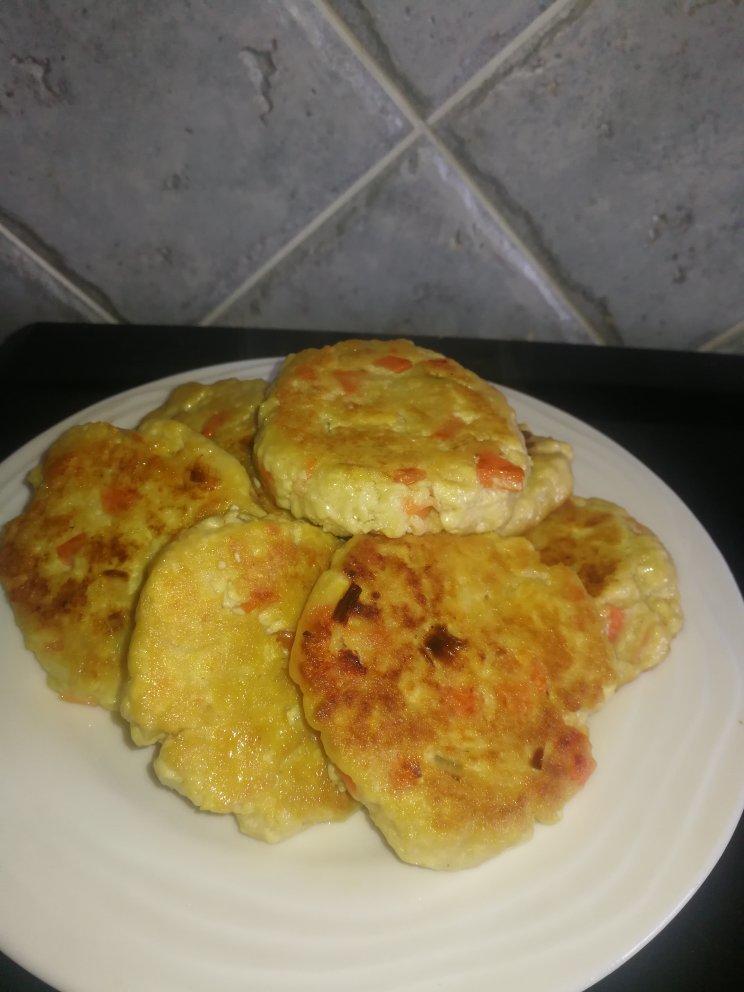 豆腐蔬菜饼