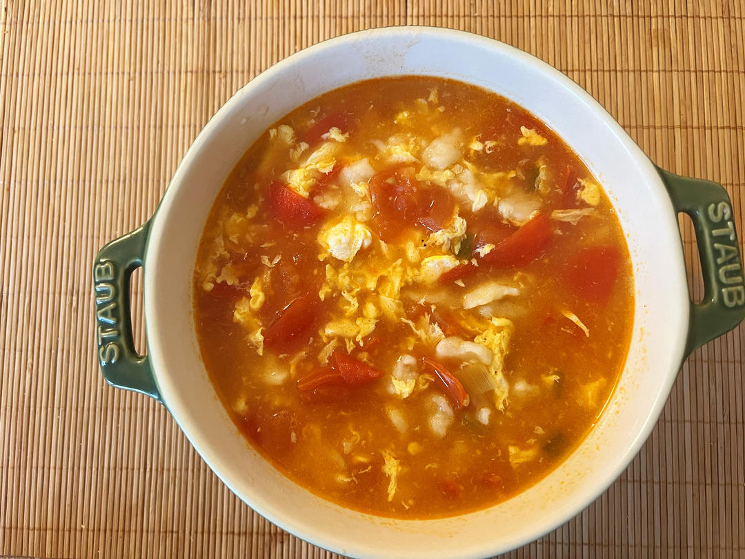 简单早餐-疙瘩汤