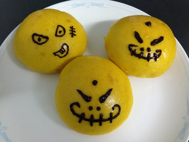 万圣节海盗南瓜灯面包