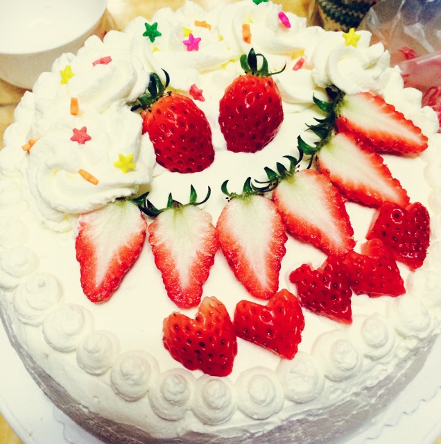 草莓奶油蛋糕