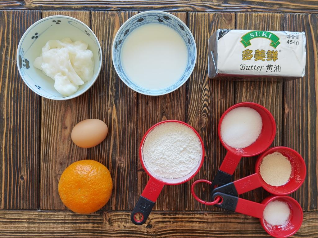 纯奶手撕吐司的做法 步骤1