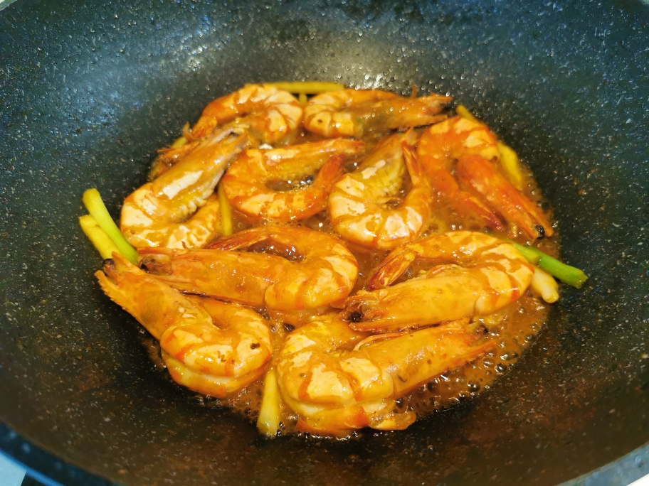 大森油焖大虾的做法 步骤8