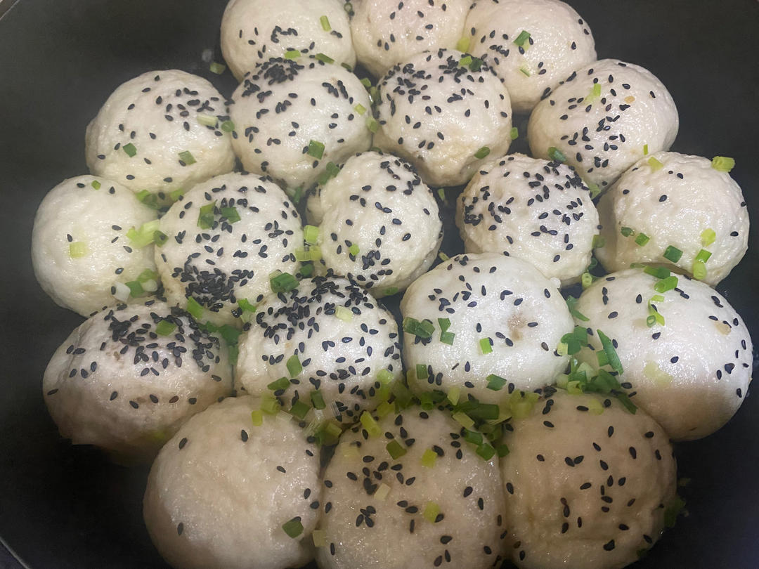小时候的生煎包