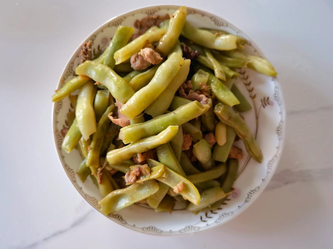 芸豆炒肉(超级简单新手也会做家常版）