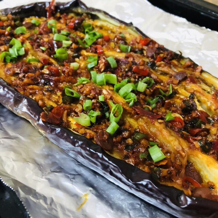 【耳光炒饭 & 烤茄子】