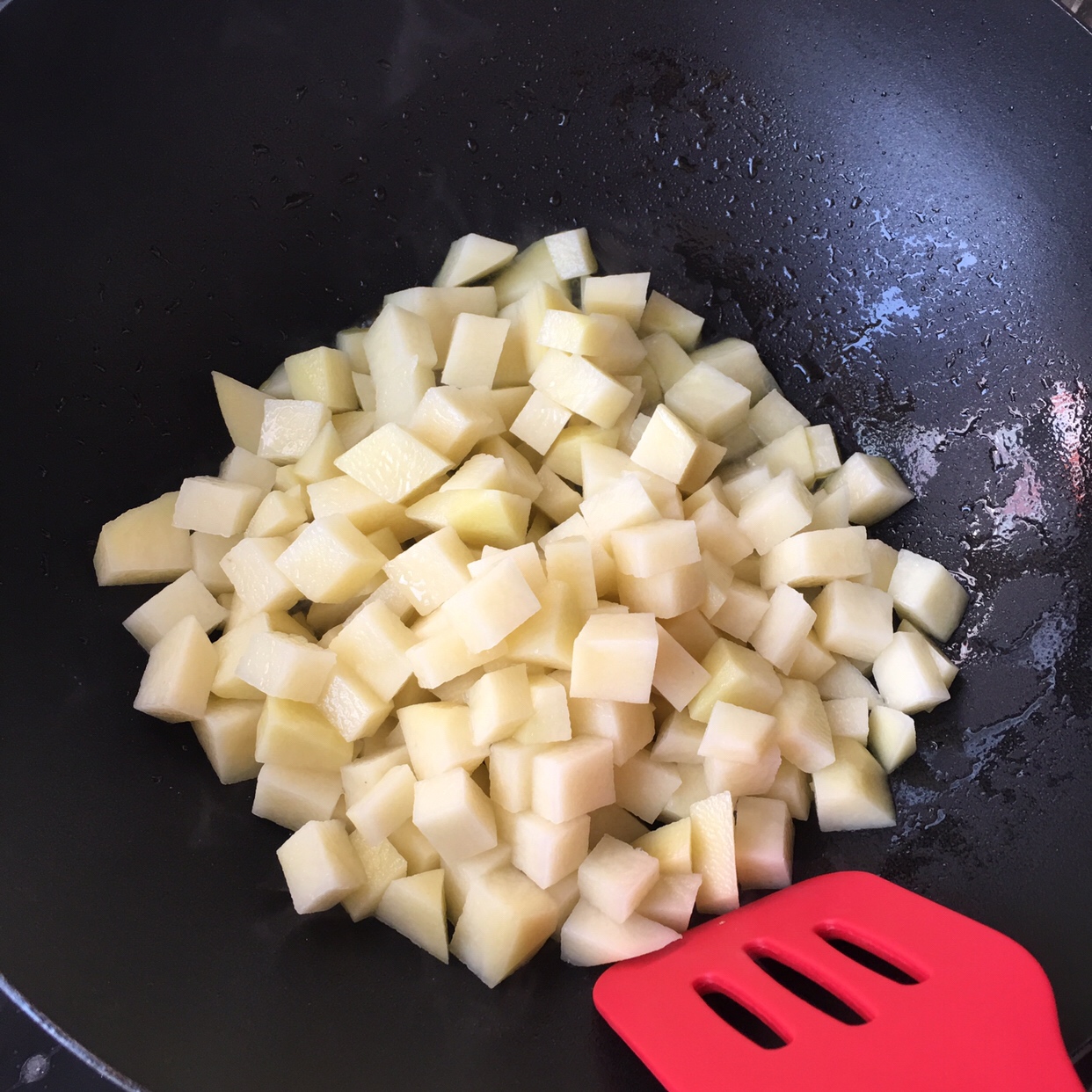 土豆牛肉卷焖饭（电饭煲）的做法 步骤4