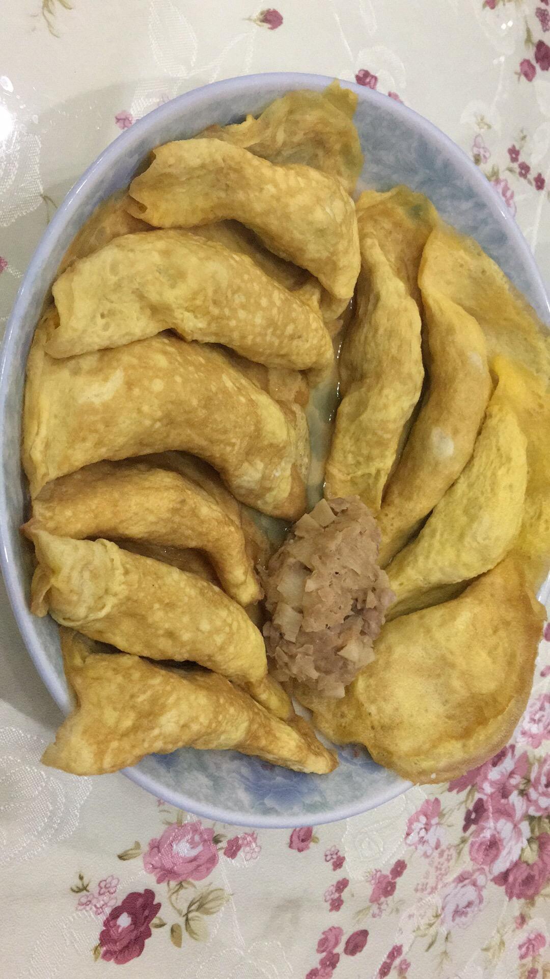 鲜肉蛋饺儿