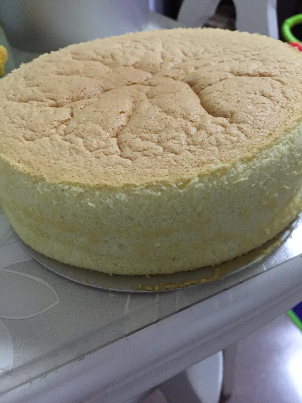 6寸戚风蛋糕（2蛋）