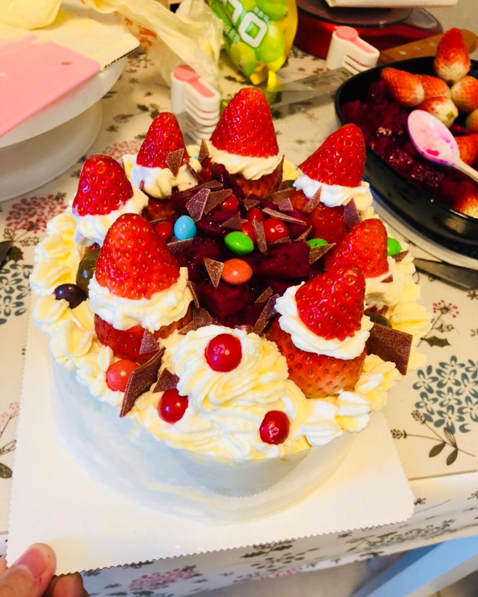 《Tinrry+》草莓奶油蛋糕（8寸配方）