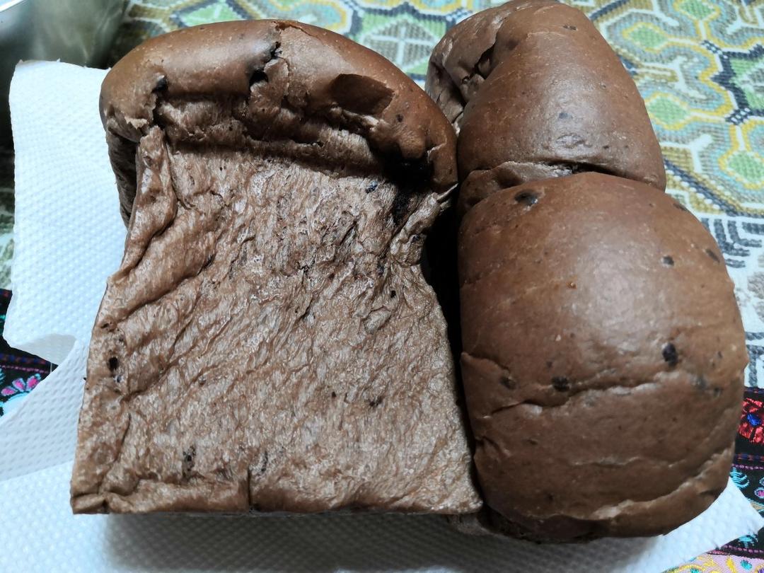 奶油巧克力吐司