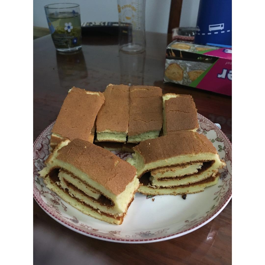 新手也OK喔～瑞士蛋糕卷