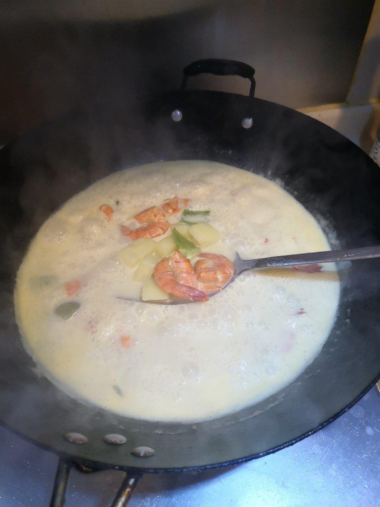 咖喱虾<绝对好吃>