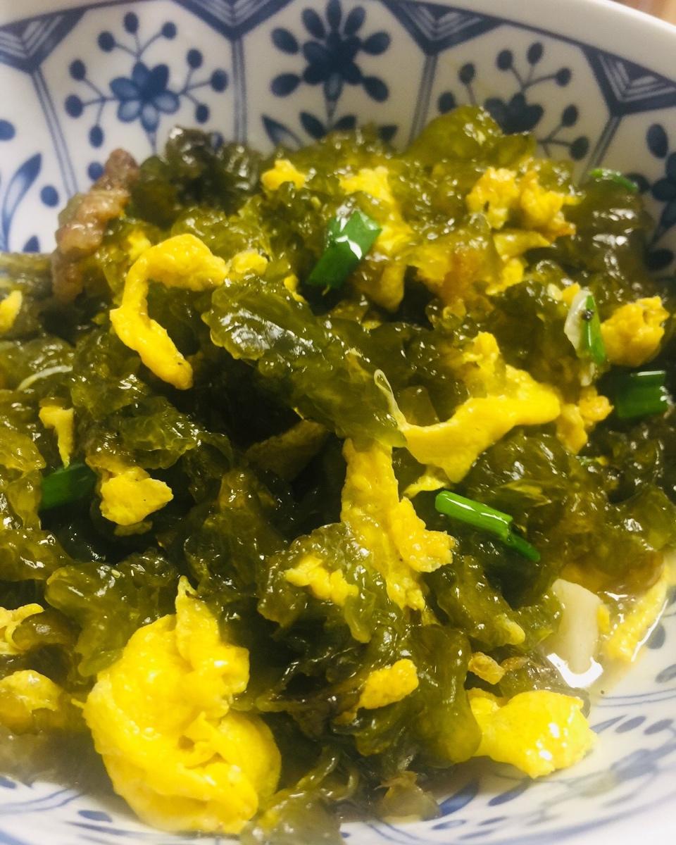 夏妹00做的地木耳炒鸡蛋