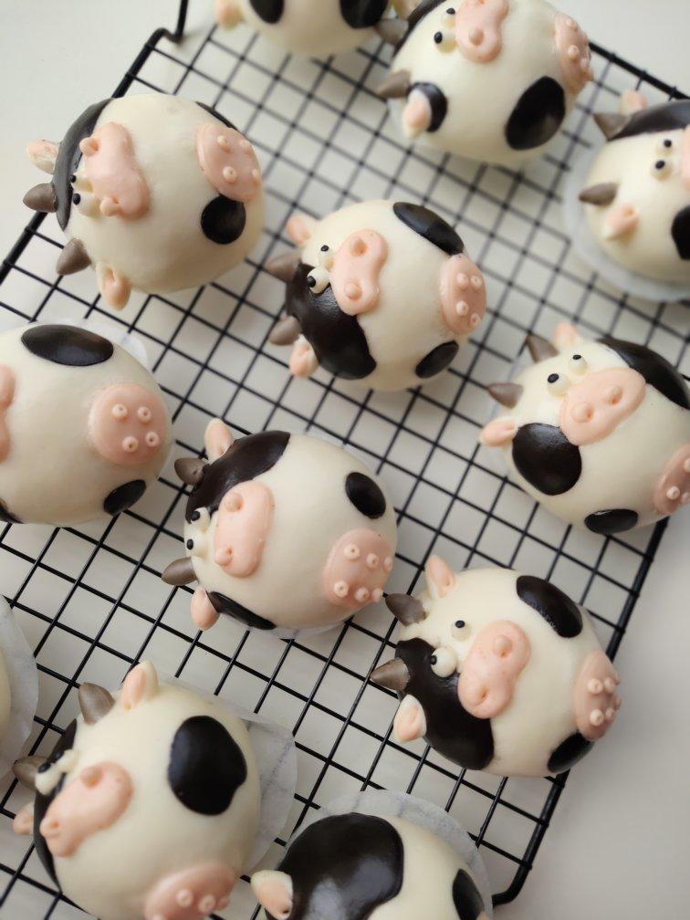 2021萌奶牛刀切馒头