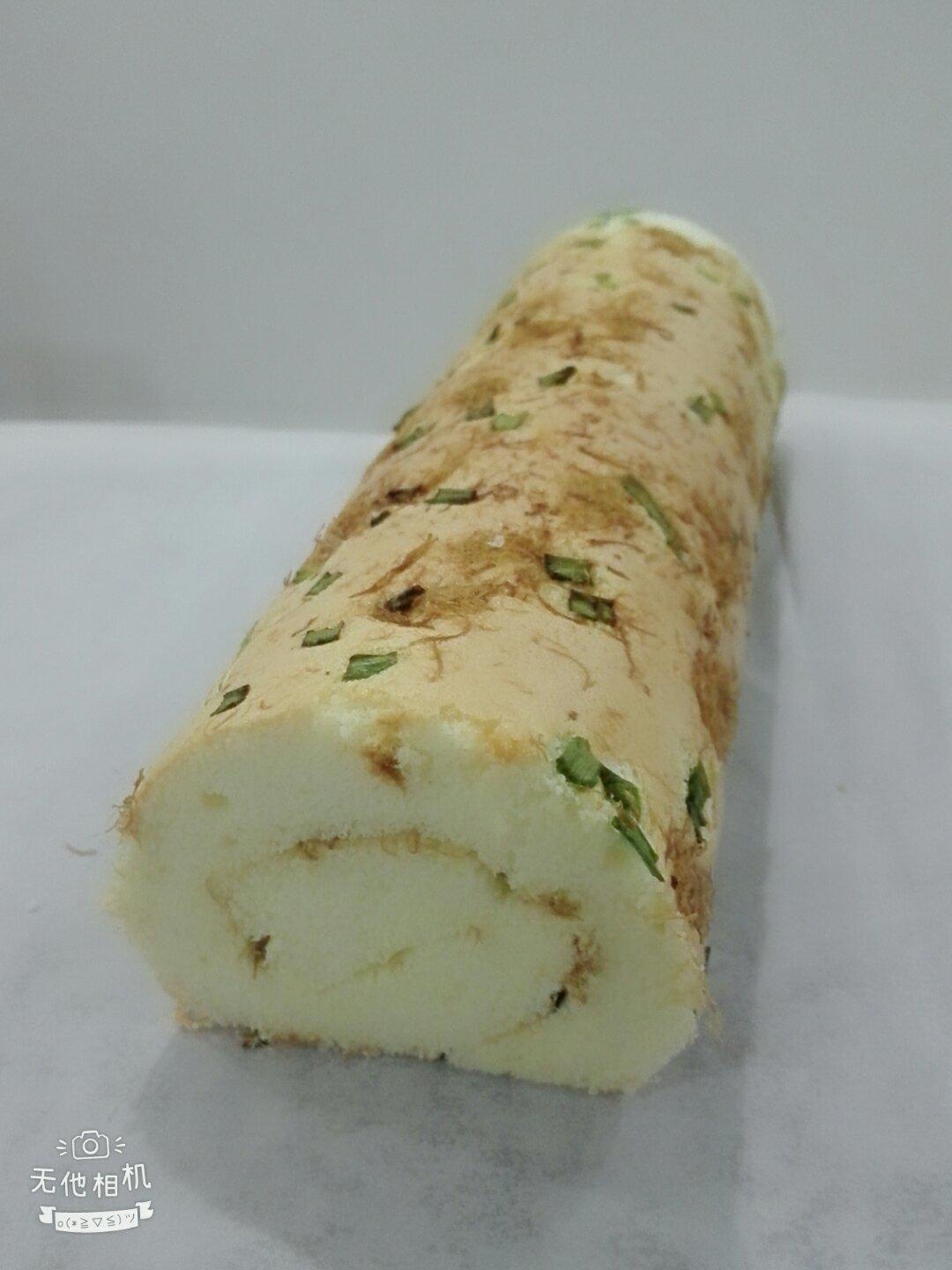 香葱肉松蛋糕卷