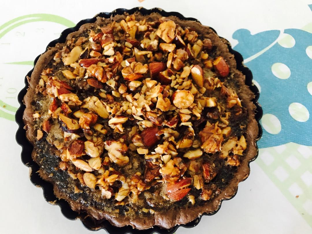 核桃杏仁派（香酥版）