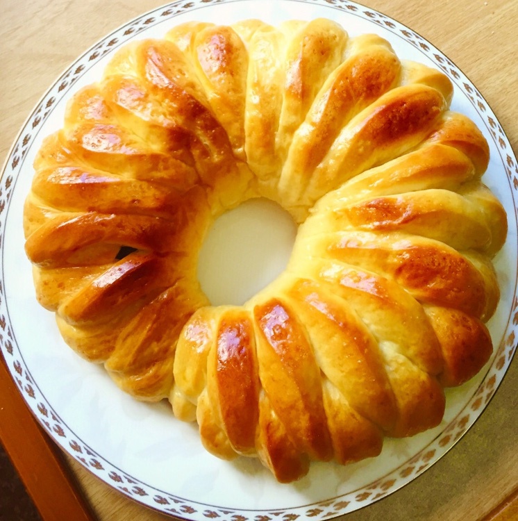 花环蜜豆面包