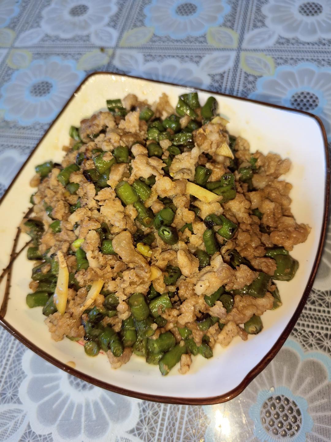 肉末四季豆