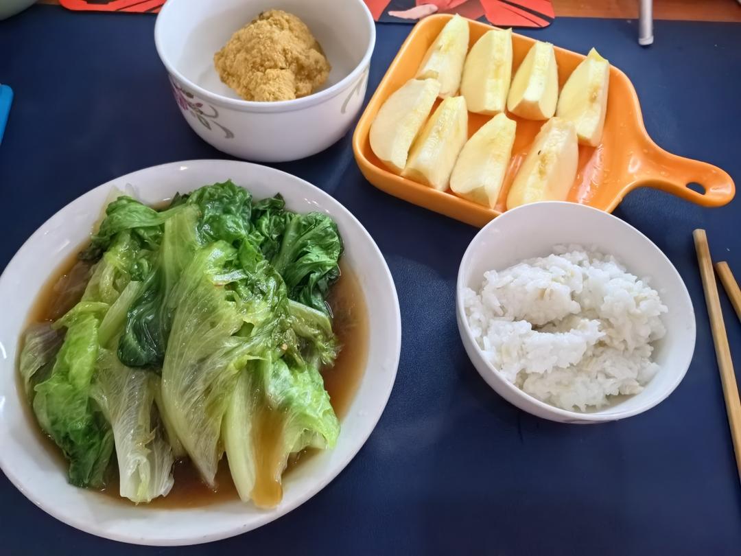 5分钟搞定爆好吃耗油生菜，减肥餐必备菜谱
