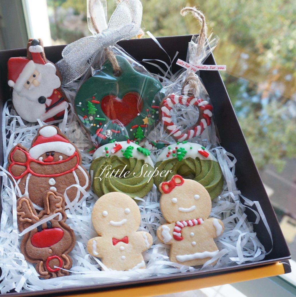 【圣诞花环】抹茶曲奇