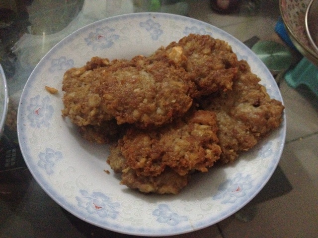 香煎莲藕肉饼