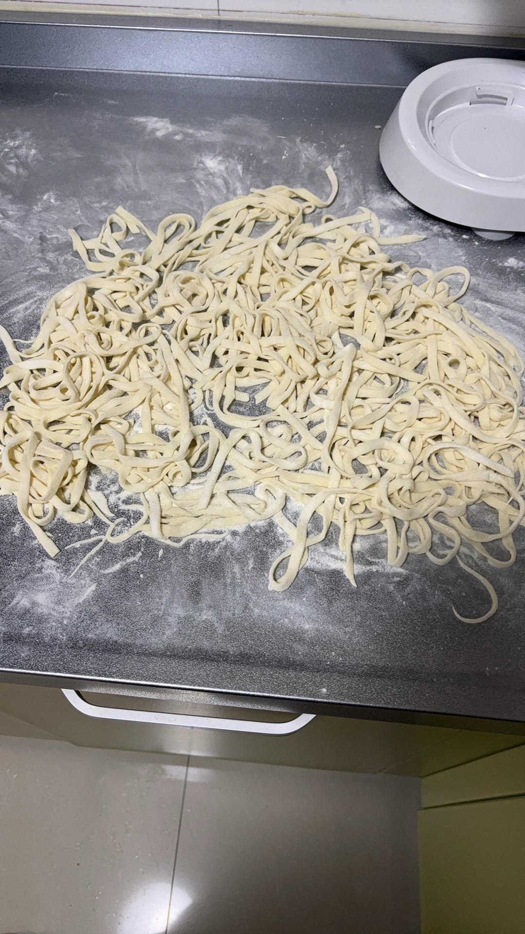 自制面条（kitchen aid 厨师机辅助）