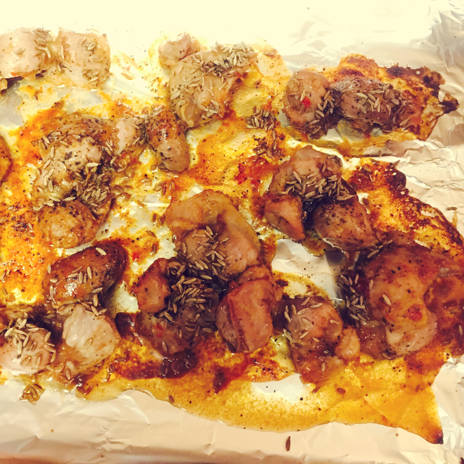 黑椒烤鸡胗
