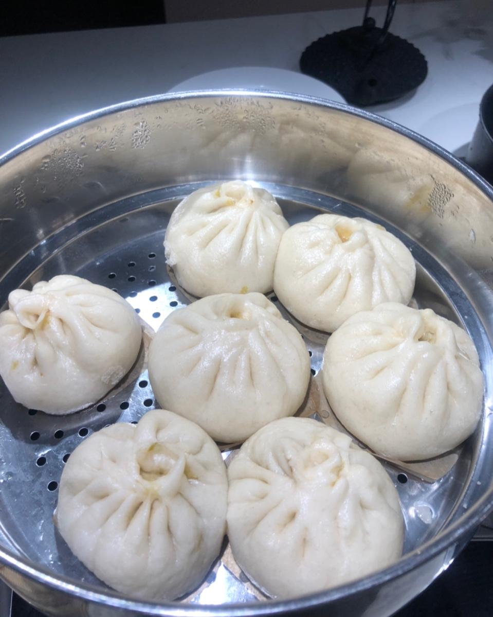 手工包子（肚脐包）