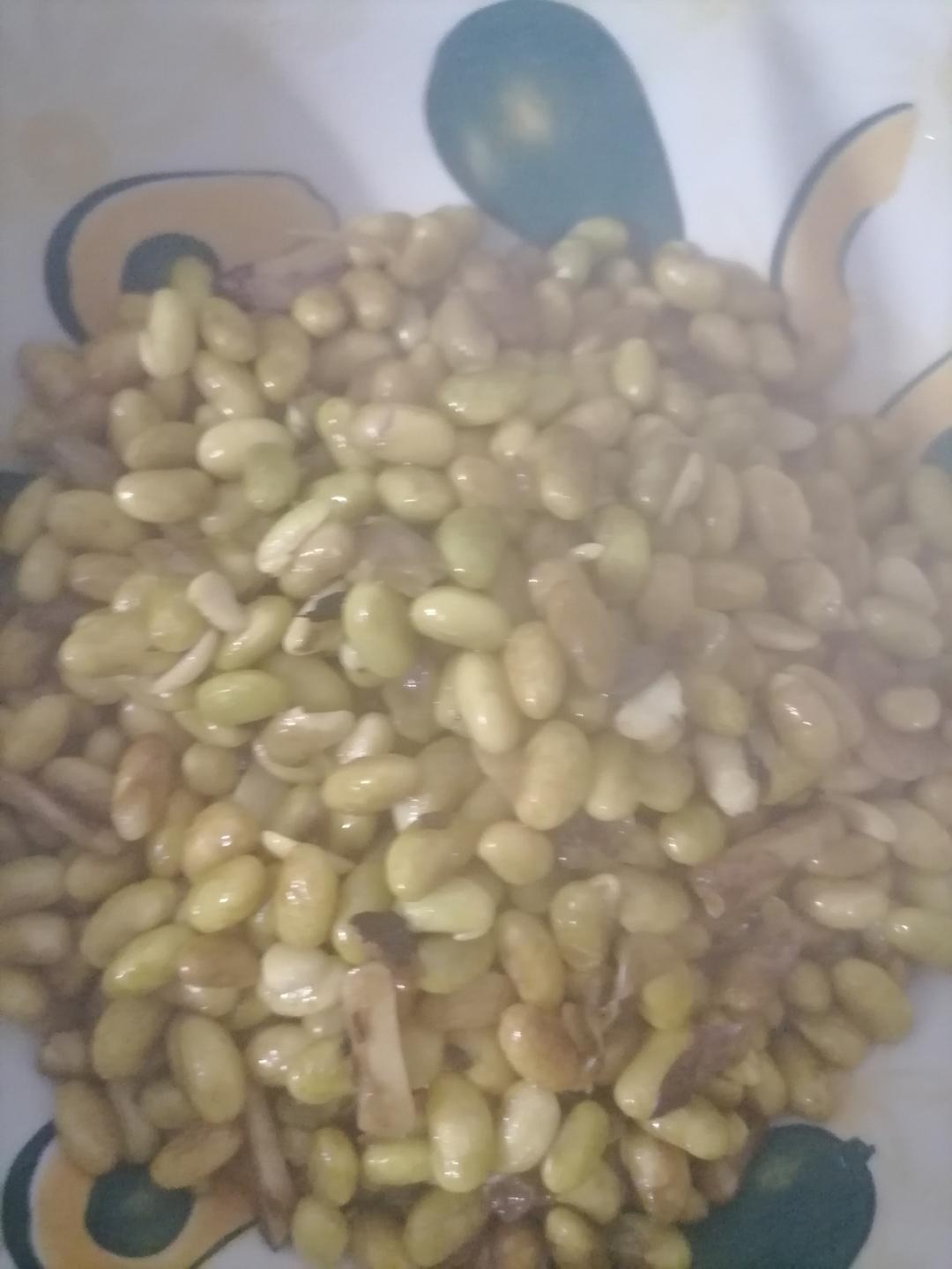 清炒毛豆子(超简单)