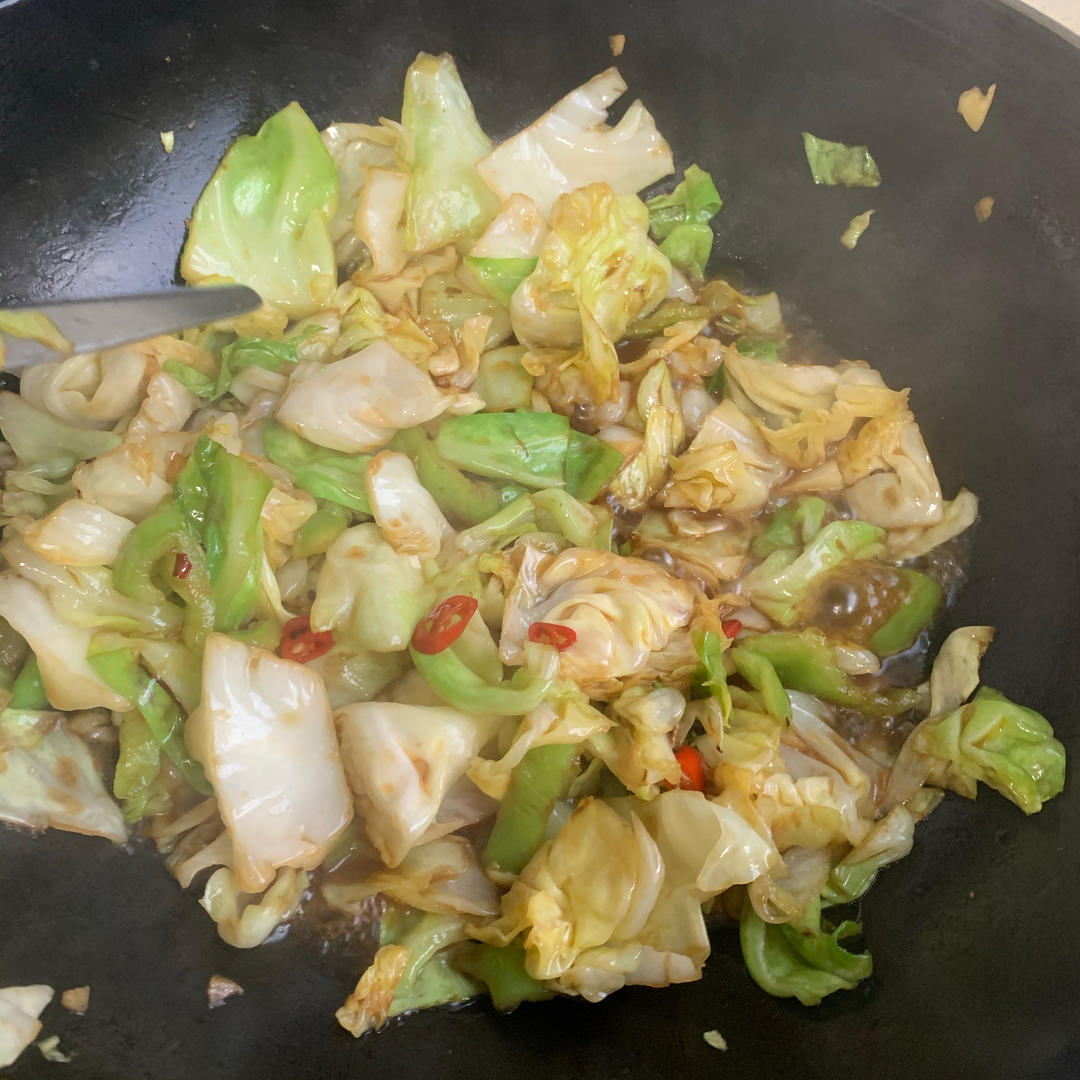 ㊙️巨好吃的干煸手撕包菜～酸辣开胃又下饭