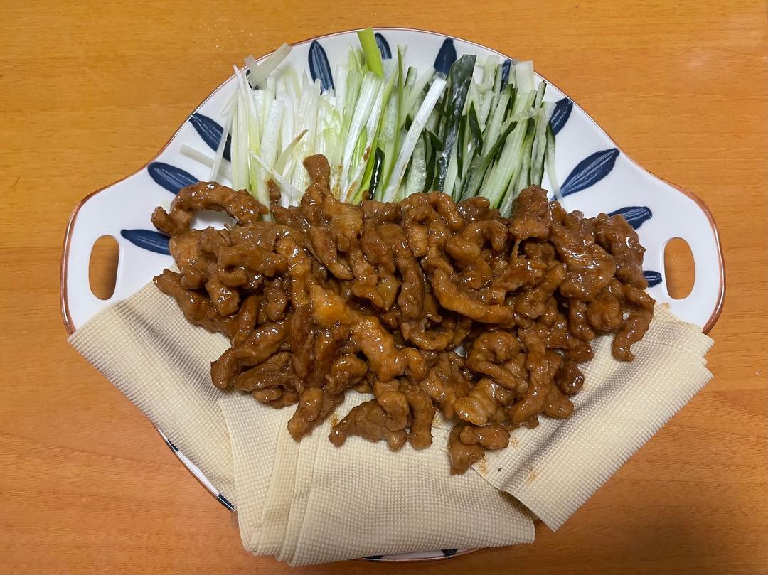 京酱肉丝的做法