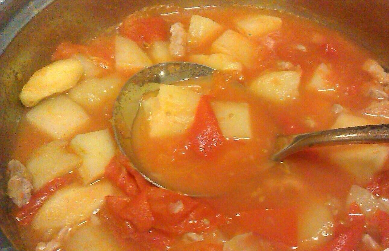 土豆番茄浓汤