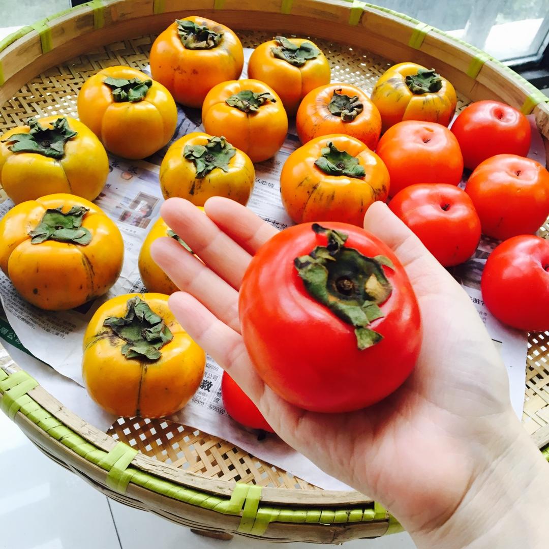 柿子熟了 吃柿子！ [附果酱做法