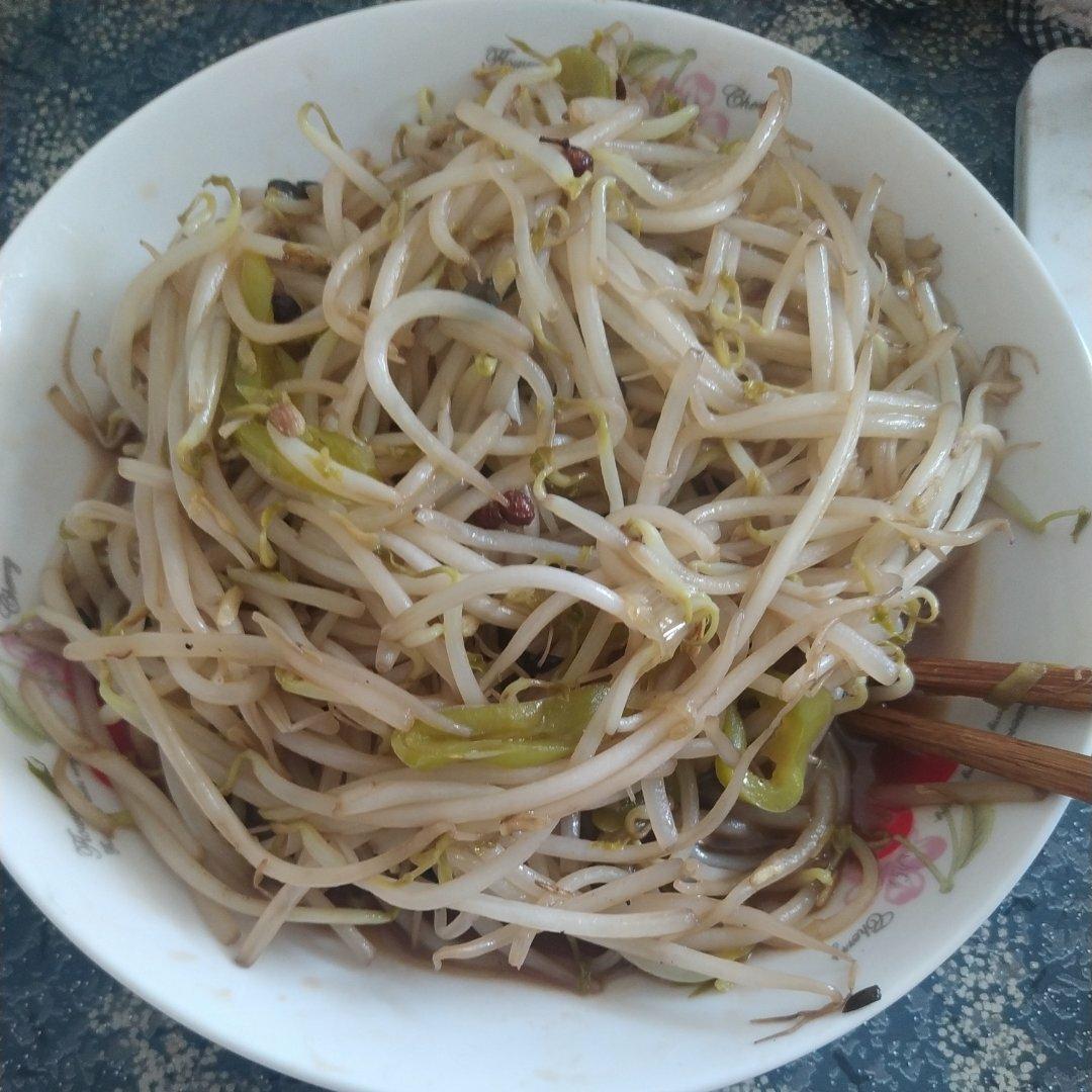 夏日必备酸辣爽口醋溜绿豆芽