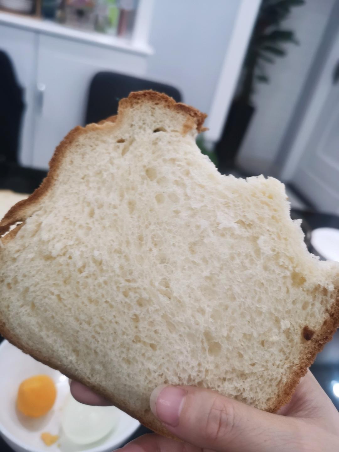 美的面包机做的拉丝面包