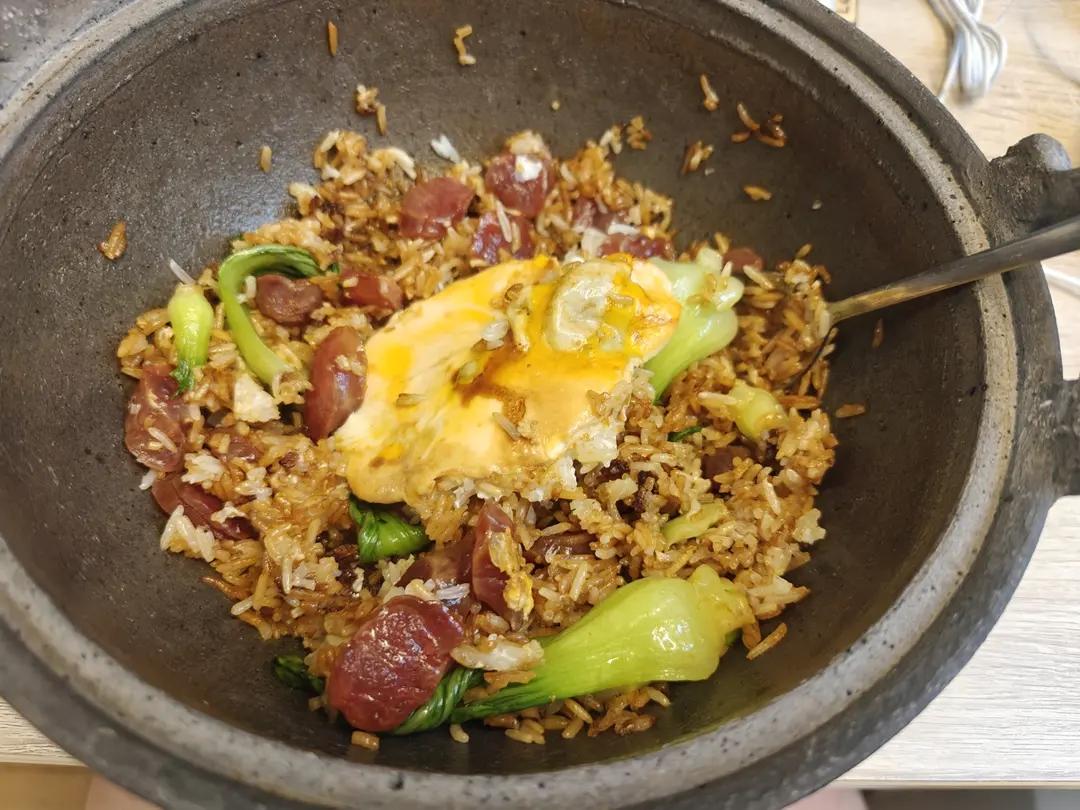 只用加热6分钟的煲仔饭