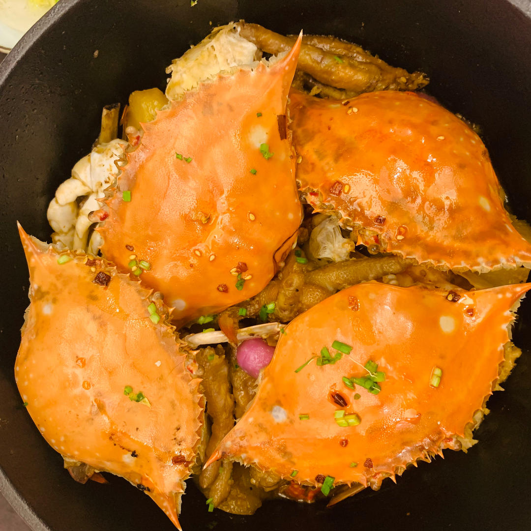 肉蟹煲【曼食慢语】