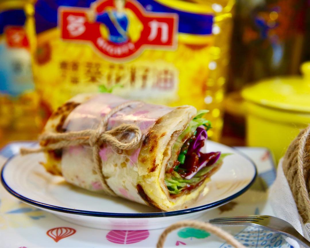 鸡蛋灌饼的做法